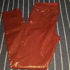 FINAL:Womens Faux Leather Skinnies